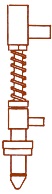 Type B Gravity and Pressure Liquid Filling Nozzle
